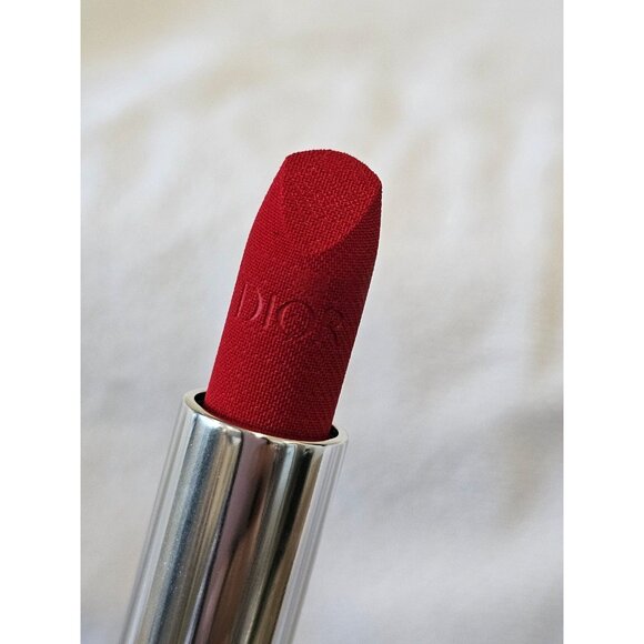 New Dior Rogue lipstick in shade 999 - Picture 2 of 3